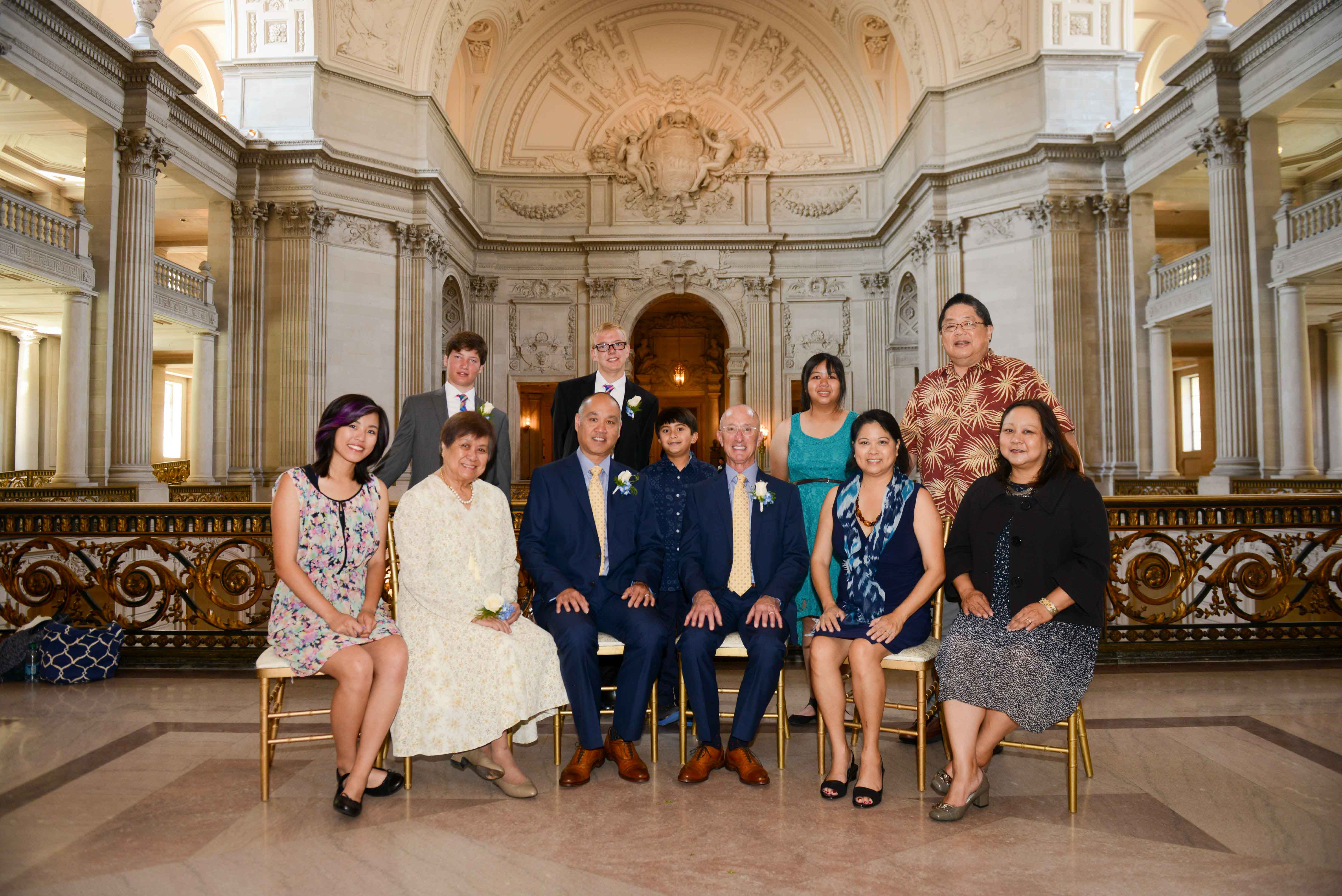 Wedding - Ross and Dennis City Hall, San Francisco, CA 8