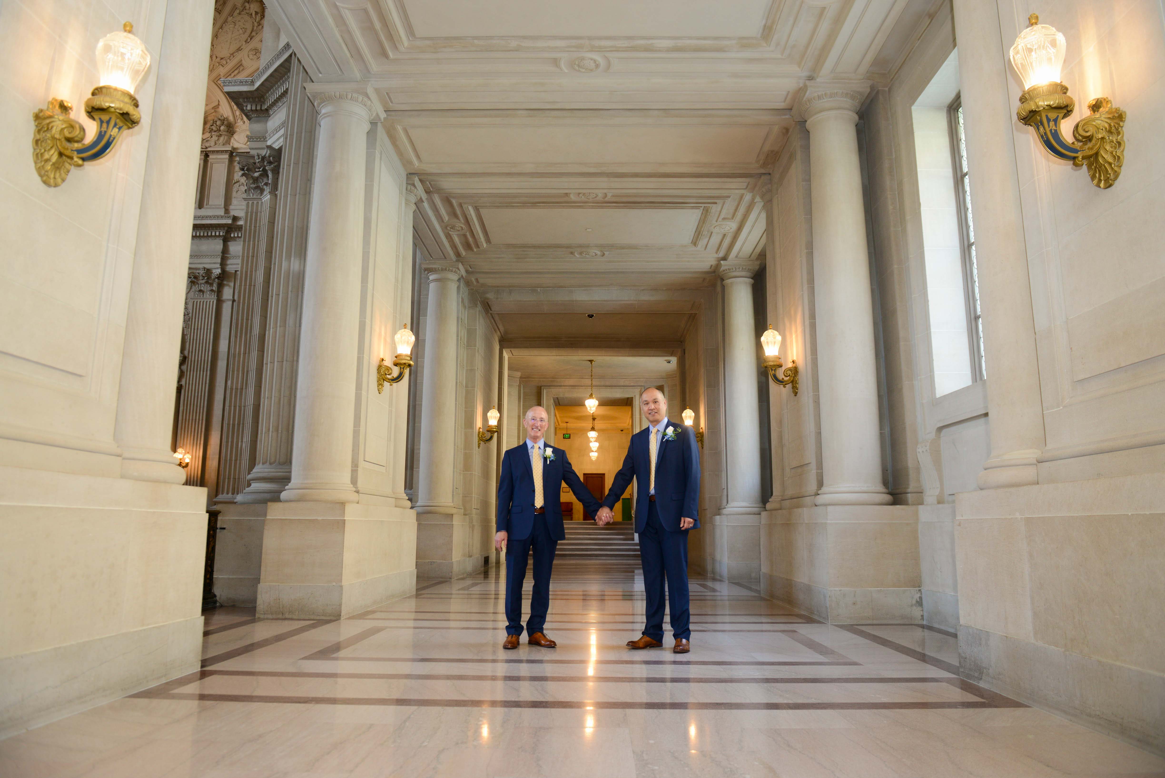 Wedding - Ross and Dennis City Hall, San Francisco, CA 11