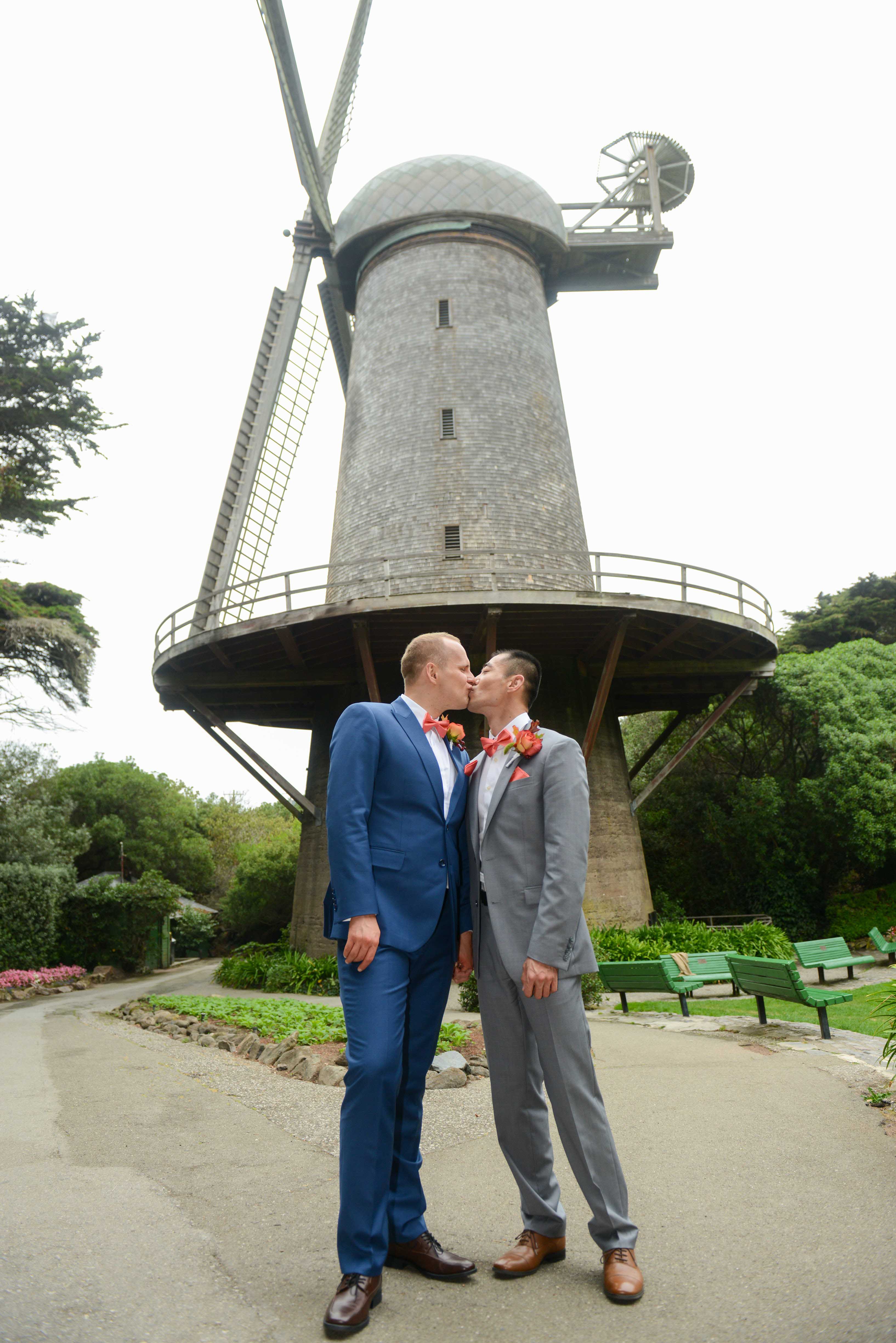 Wedding - Zhibo and Mathias City Hall, Baker's Beach, Fort Point, Palace of Fine Arts, San Francisco, CA 14