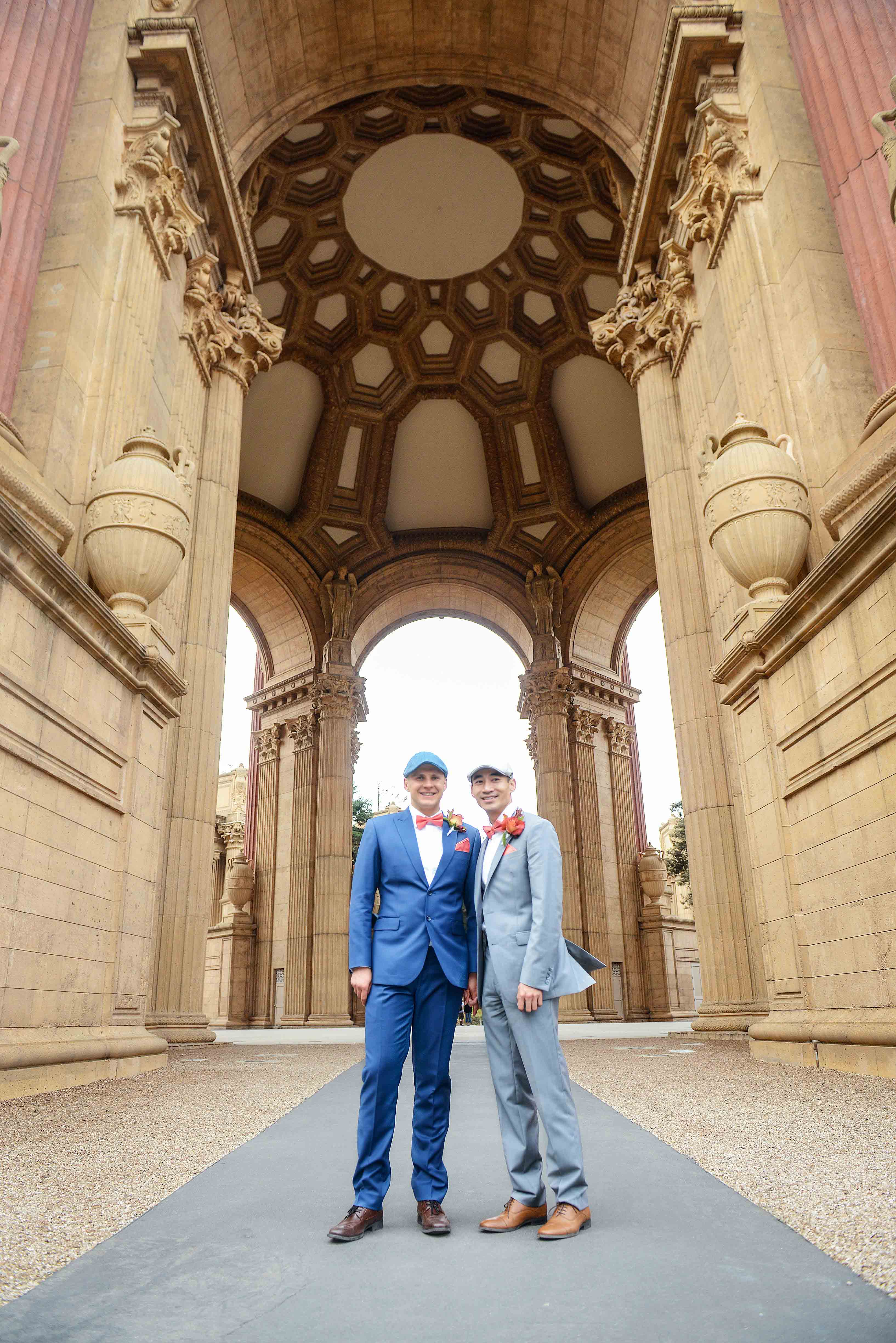 Wedding - Zhibo and Mathias City Hall, Baker's Beach, Fort Point, Palace of Fine Arts, San Francisco, CA 30