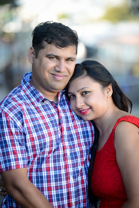 Engagement - Himanshu and Richa Painted Ladies, Baker's Beach, San Francisco, CA 11