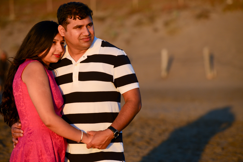 Engagement - Himanshu and Richa Painted Ladies, Baker's Beach, San Francisco, CA 22