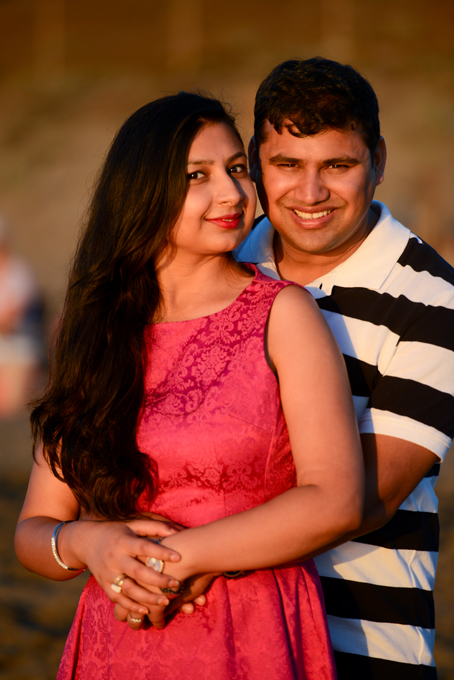 Engagement - Himanshu and Richa Painted Ladies, Baker's Beach, San Francisco, CA 23