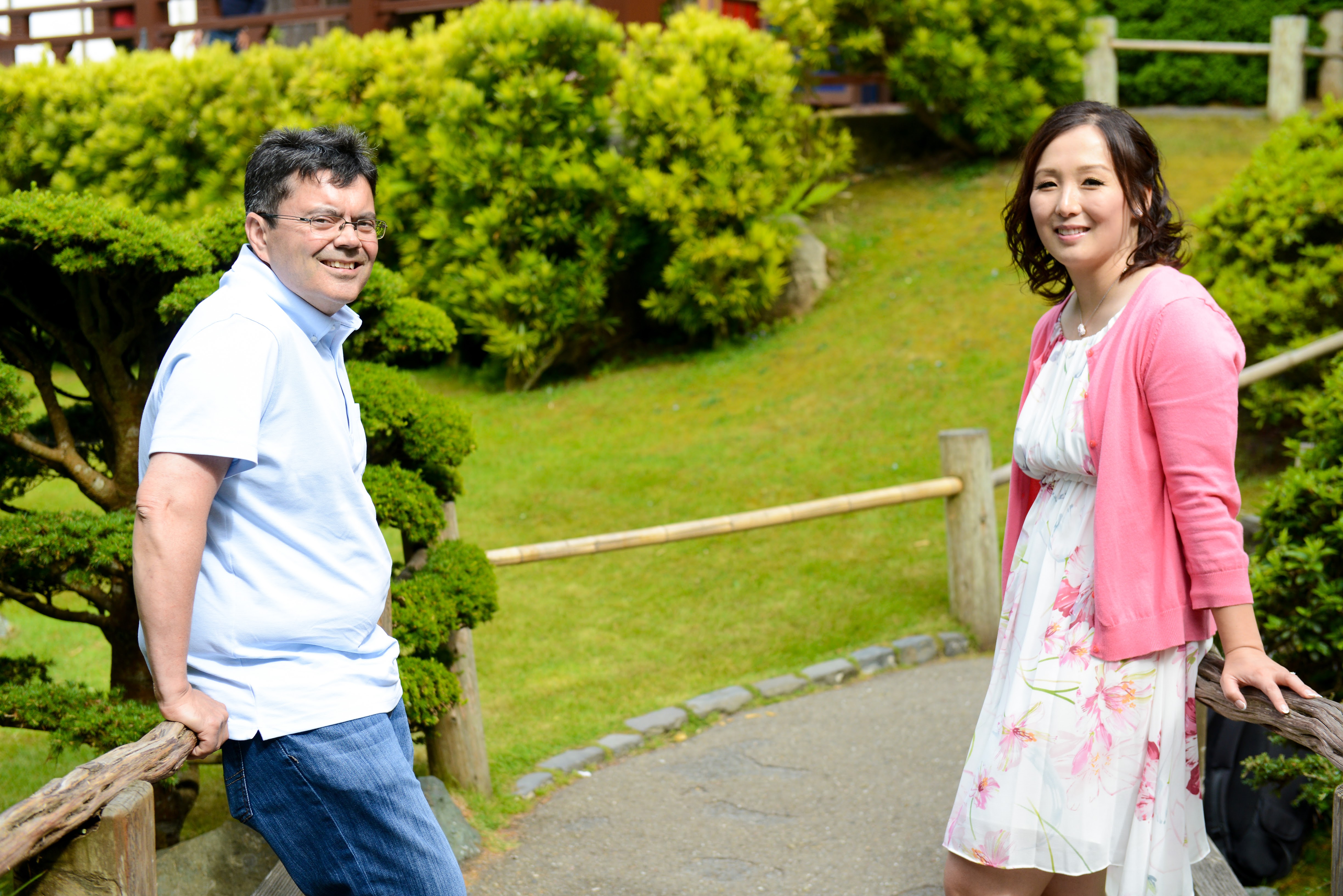 Engagement - Manny and Catherine Japanese Tea Garden, San Francisco, CA 2