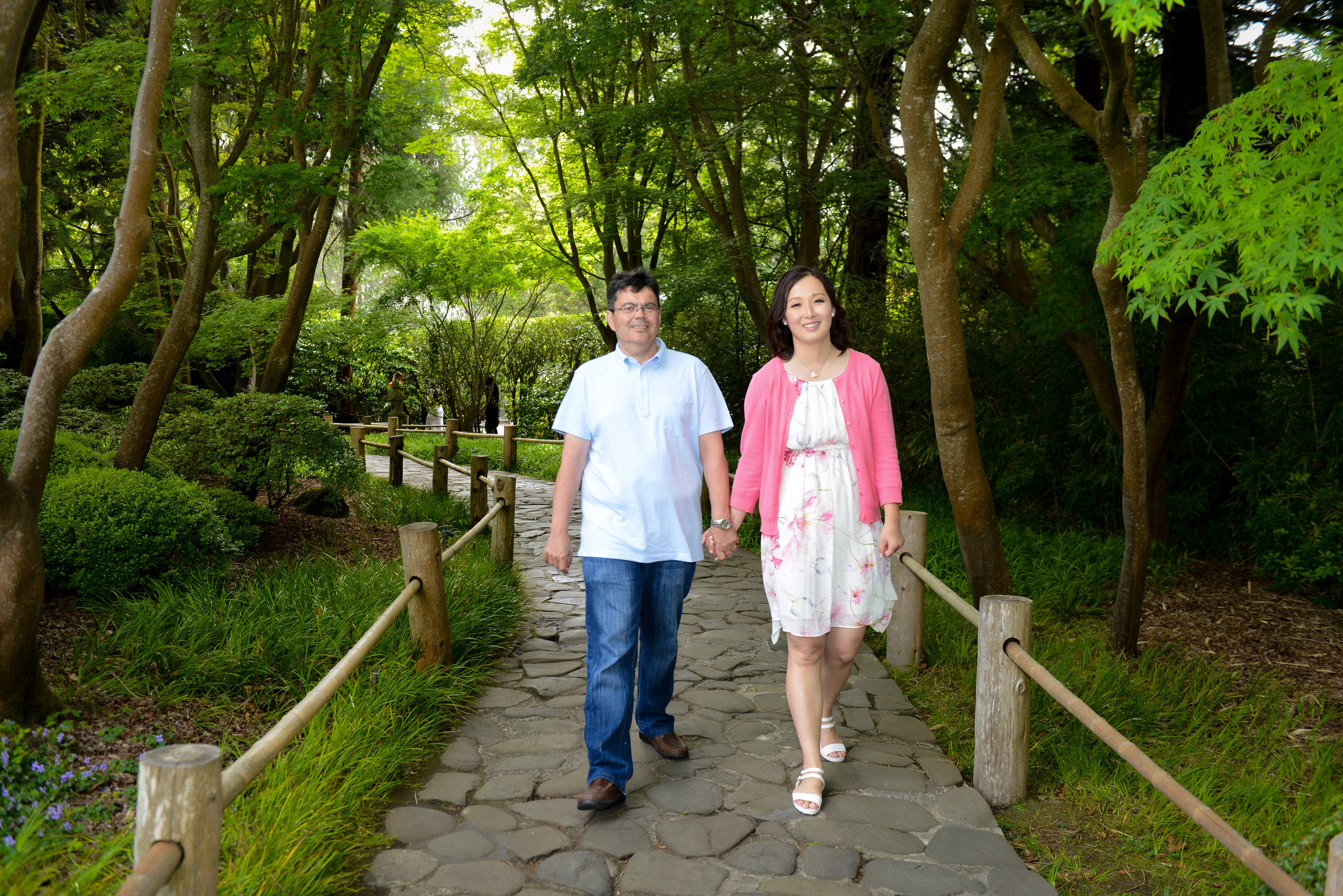 Engagement - Manny and Catherine Japanese Tea Garden, San Francisco, CA 4
