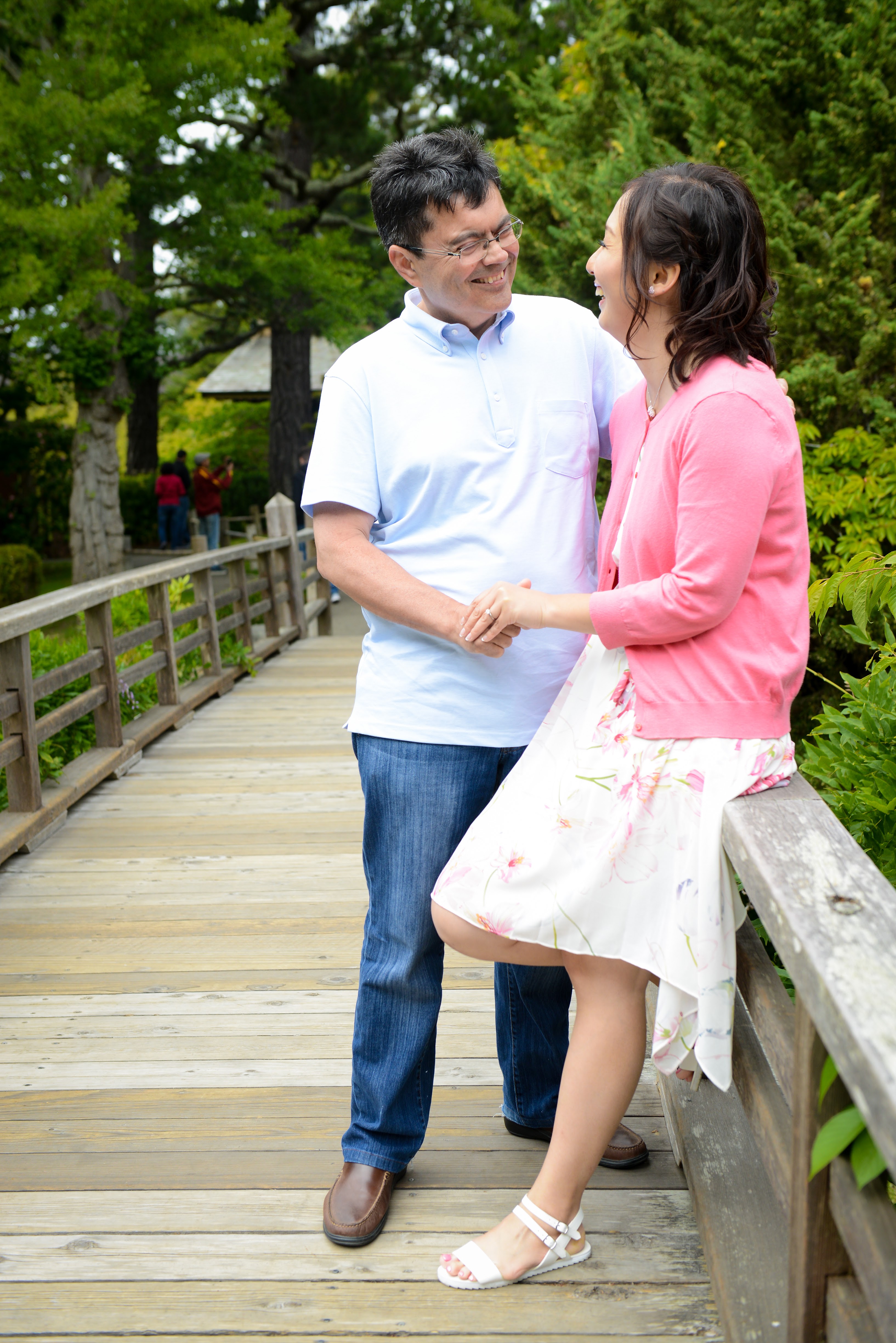 Engagement - Manny and Catherine Japanese Tea Garden, San Francisco, CA 9