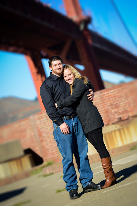 Engagement - William and Courtney Fort Point, San Francisco, CA & Battery Spencer, Sausalito, CA 0