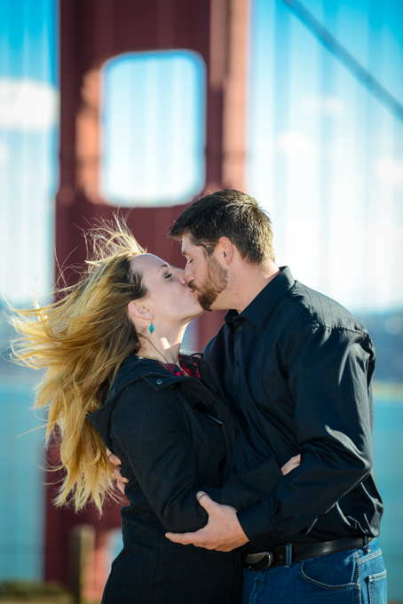 Engagement - William and Courtney Fort Point, San Francisco, CA & Battery Spencer, Sausalito, CA 12