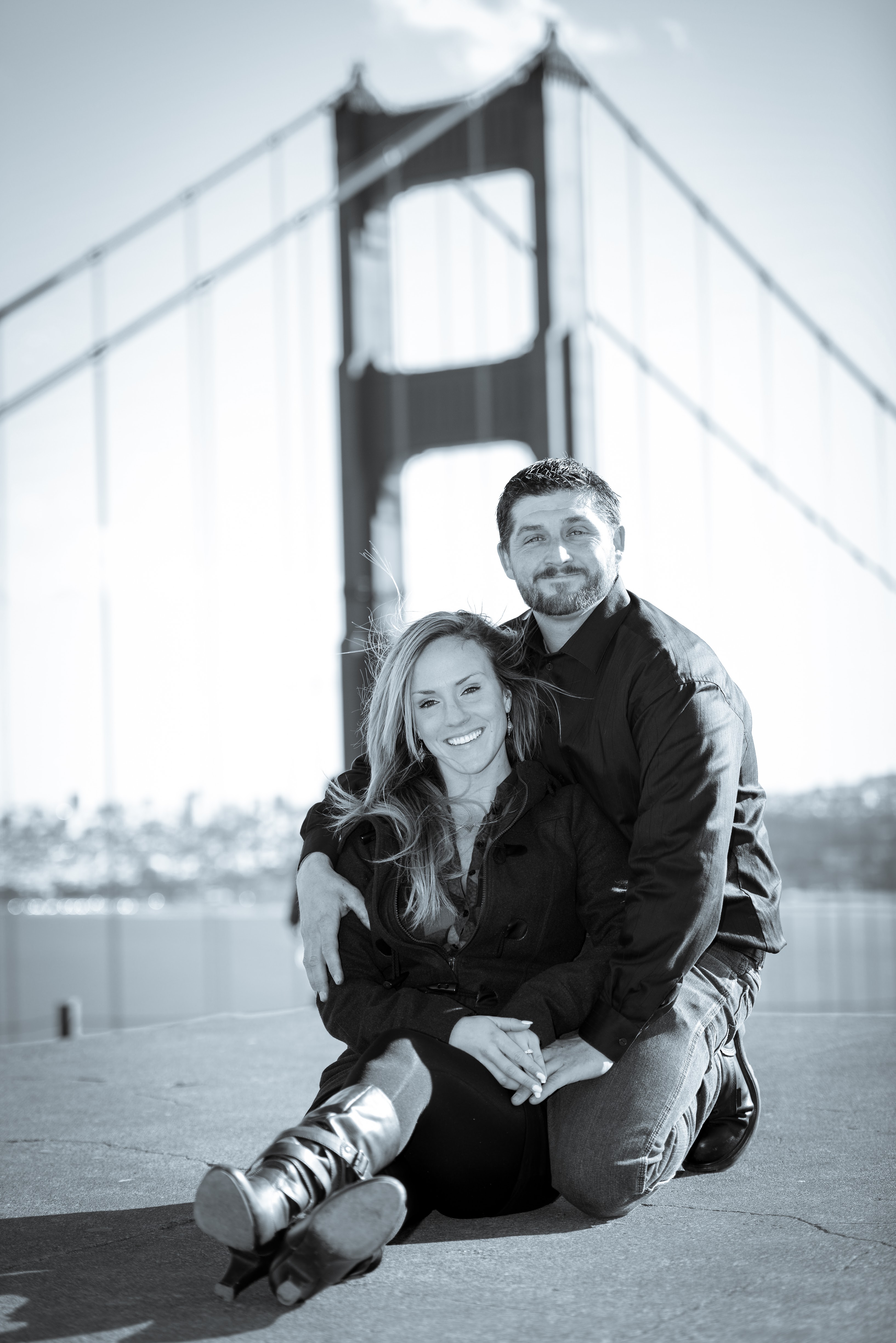 Engagement - William and Courtney Fort Point, San Francisco, CA & Battery Spencer, Sausalito, CA 17