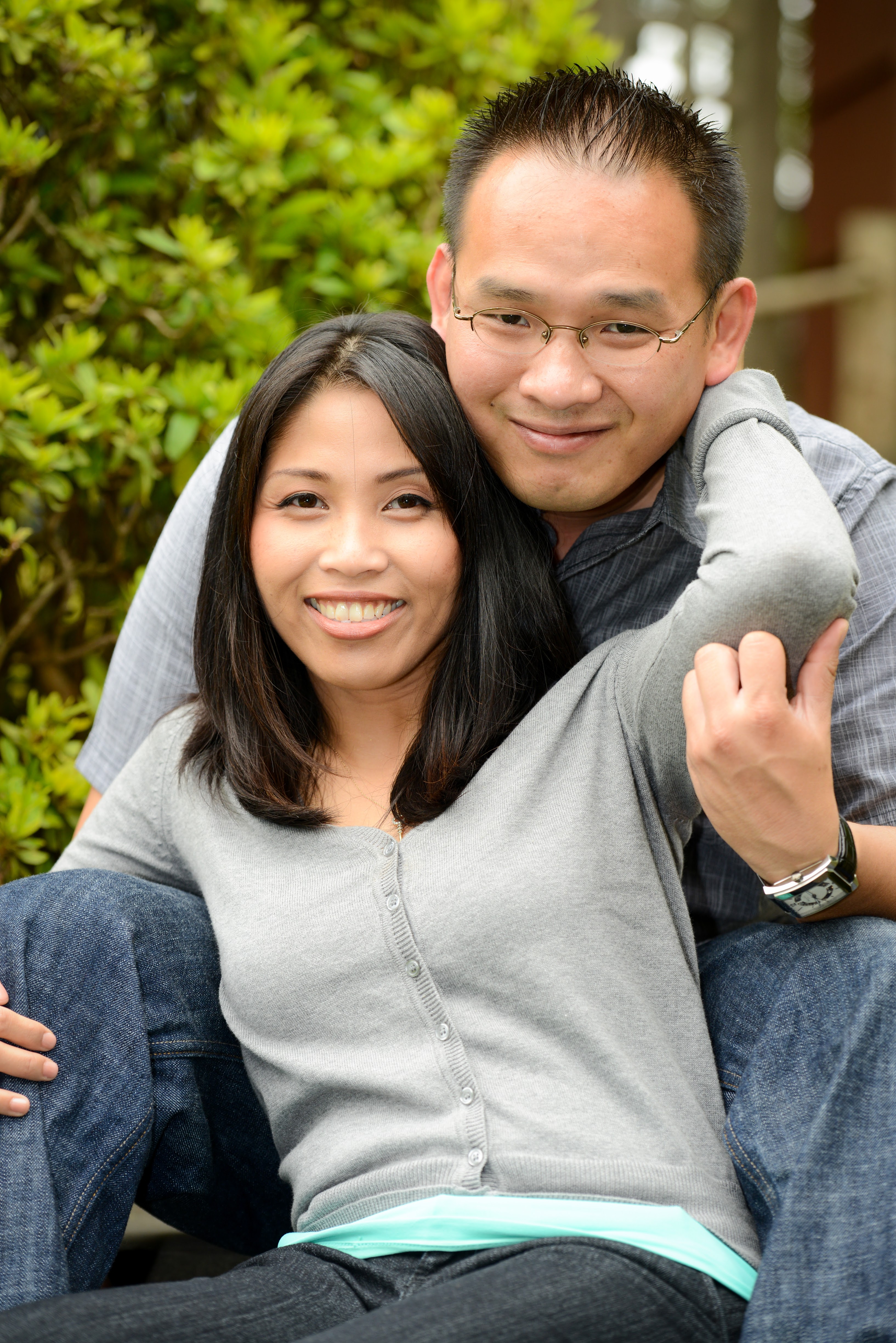 Engagement - Xiao and Catherine Japanese Tea Garden, San Francisco, CA 5