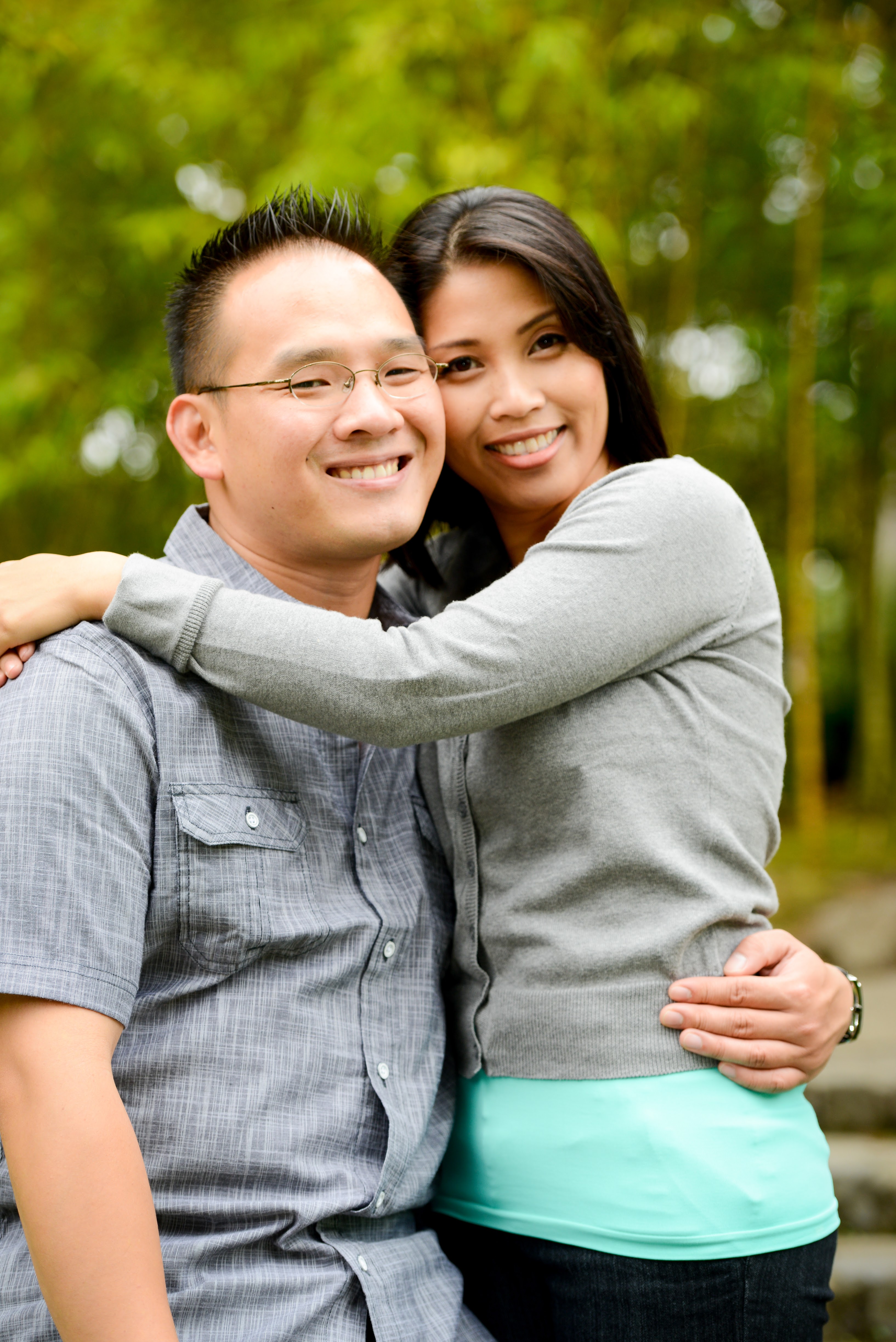 Engagement - Xiao and Catherine Japanese Tea Garden, San Francisco, CA 13