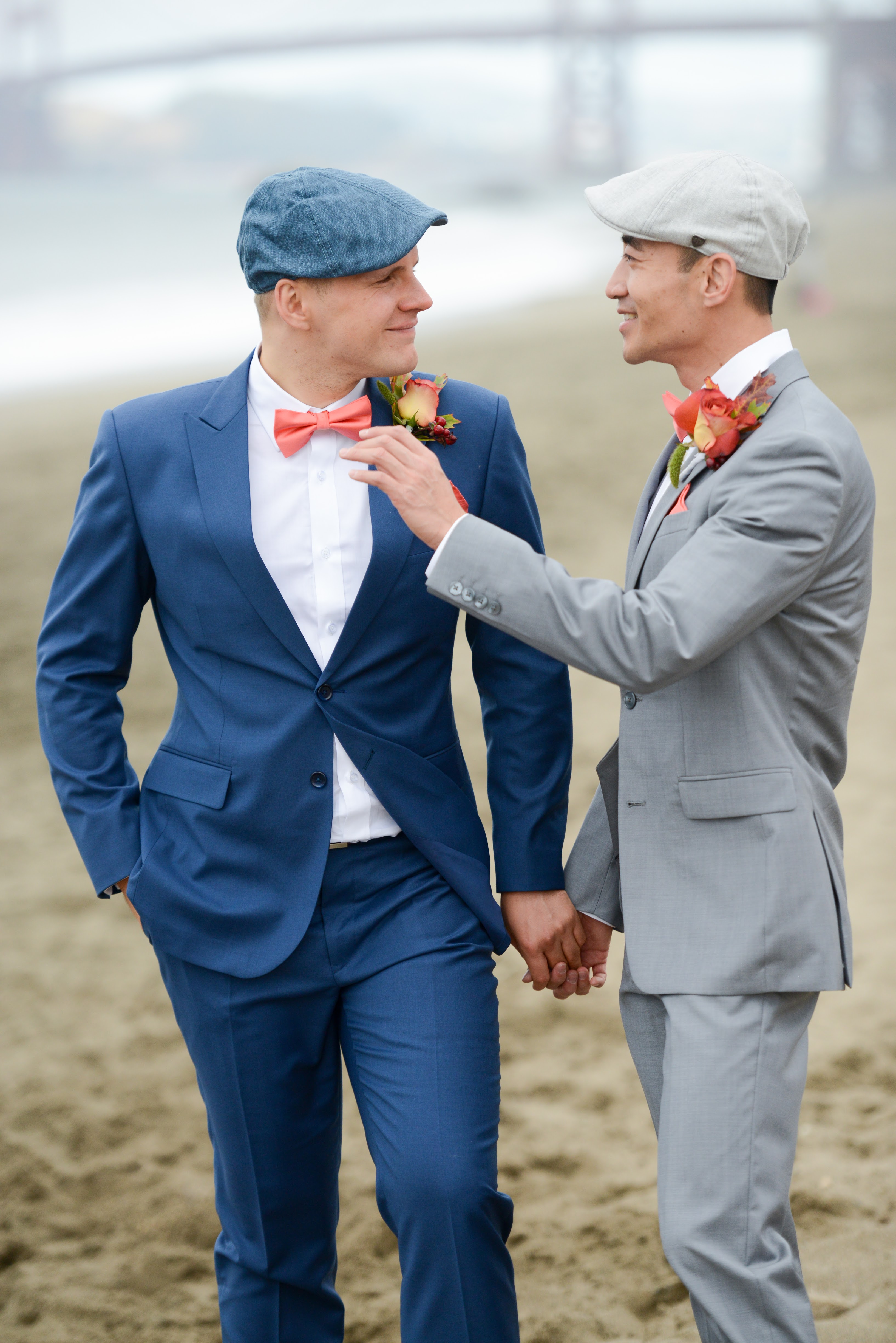 Engagement - Zhibo and Mathias City Hall, Baker's Beach, Fort Point, Palace of Fine Arts, San Francisco, CA 19