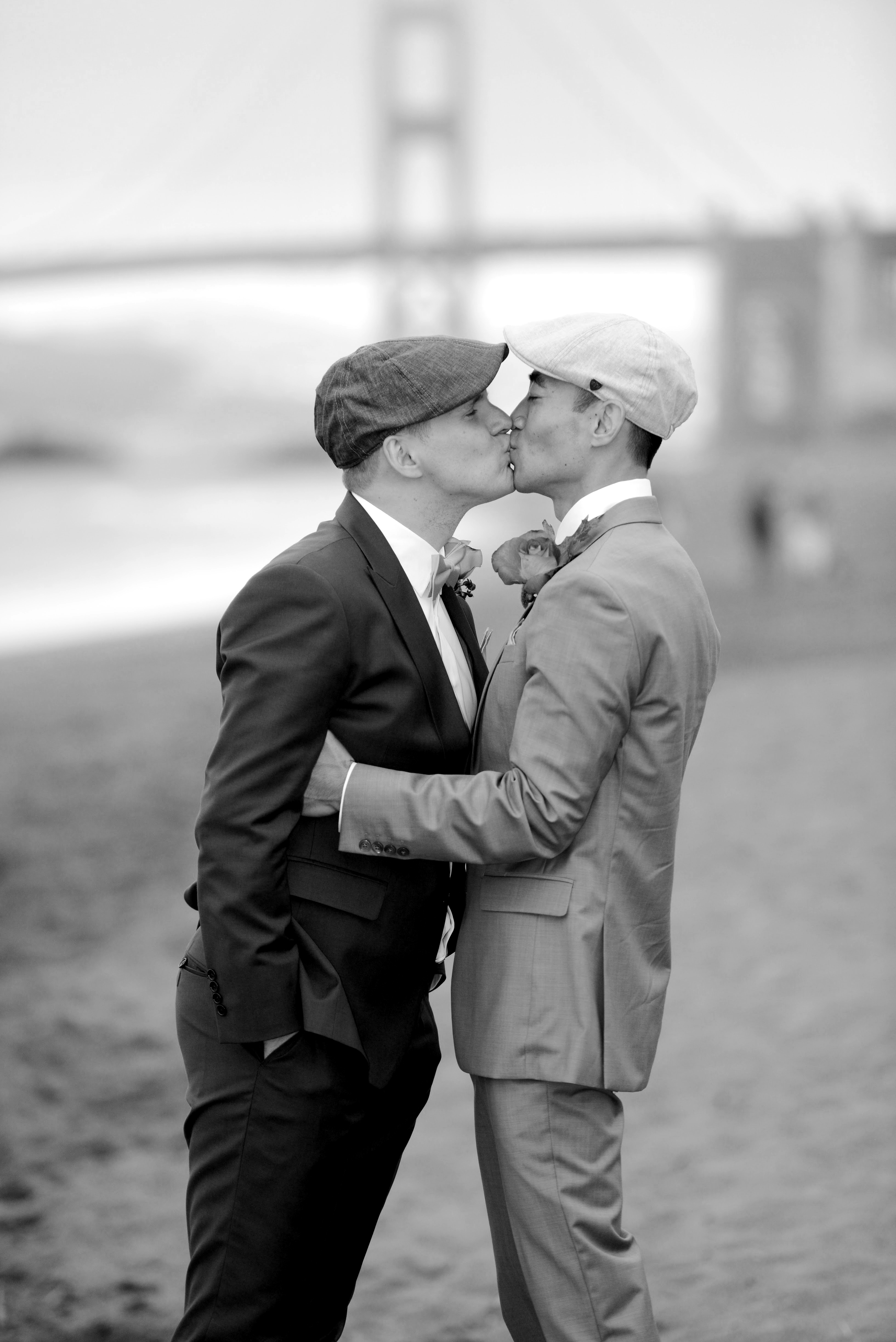 Engagement - Zhibo and Mathias City Hall, Baker's Beach, Fort Point, Palace of Fine Arts, San Francisco, CA 21