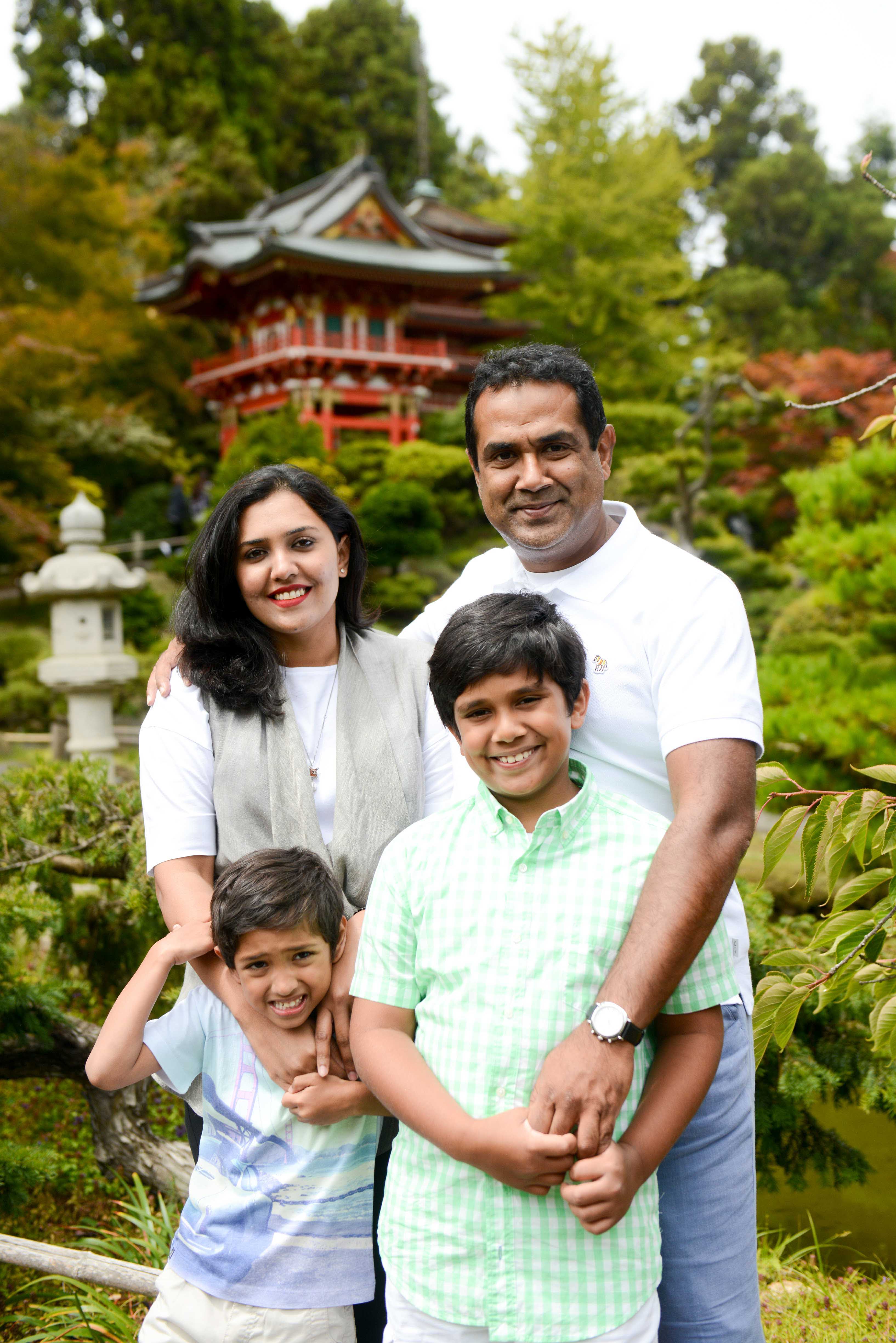 Family Photoshoot - The Rahmans Japanese Tea Garden, Golden Gate Park, San Francisco, CA 3