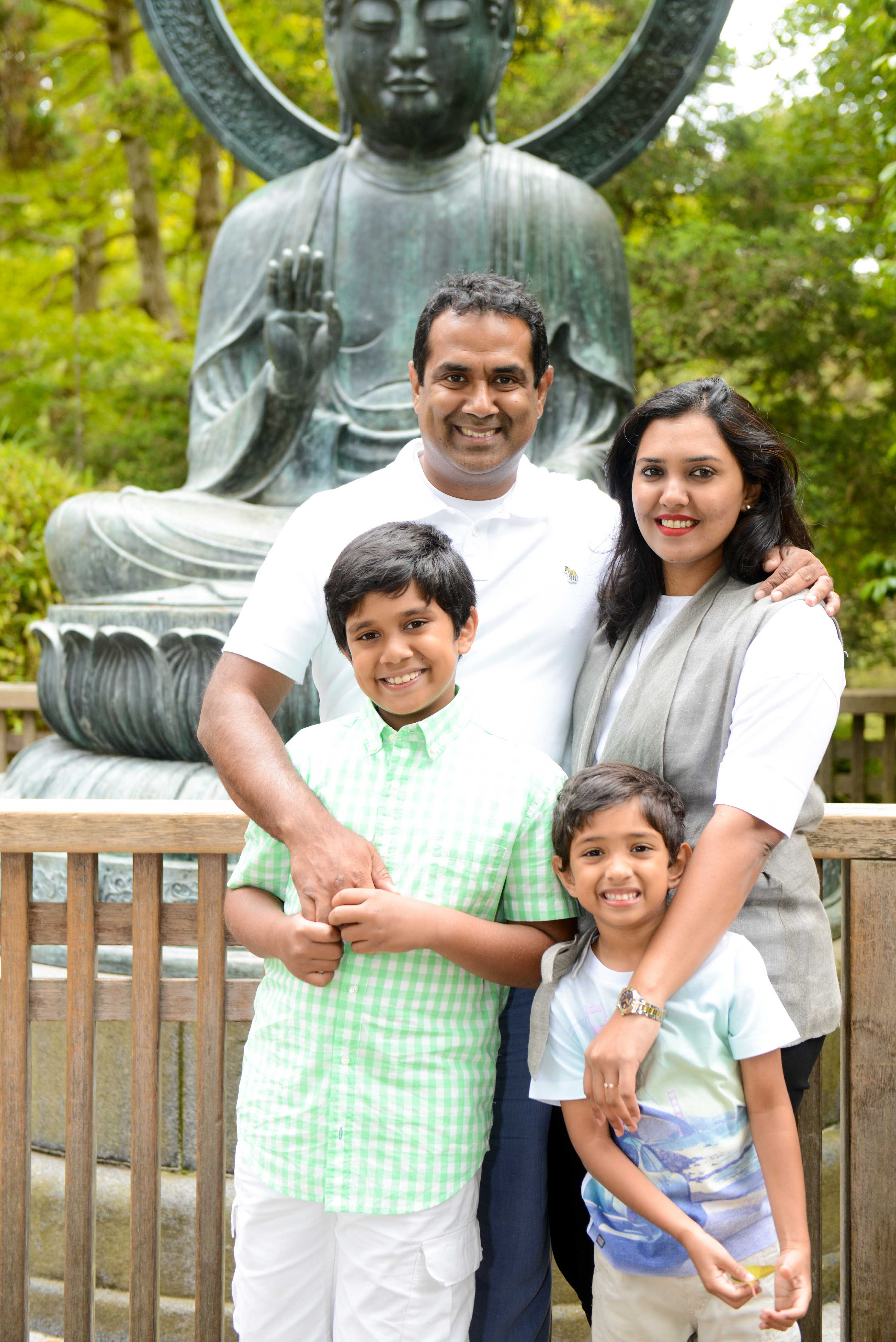 Family Photoshoot - The Rahmans Japanese Tea Garden, Golden Gate Park, San Francisco, CA 7