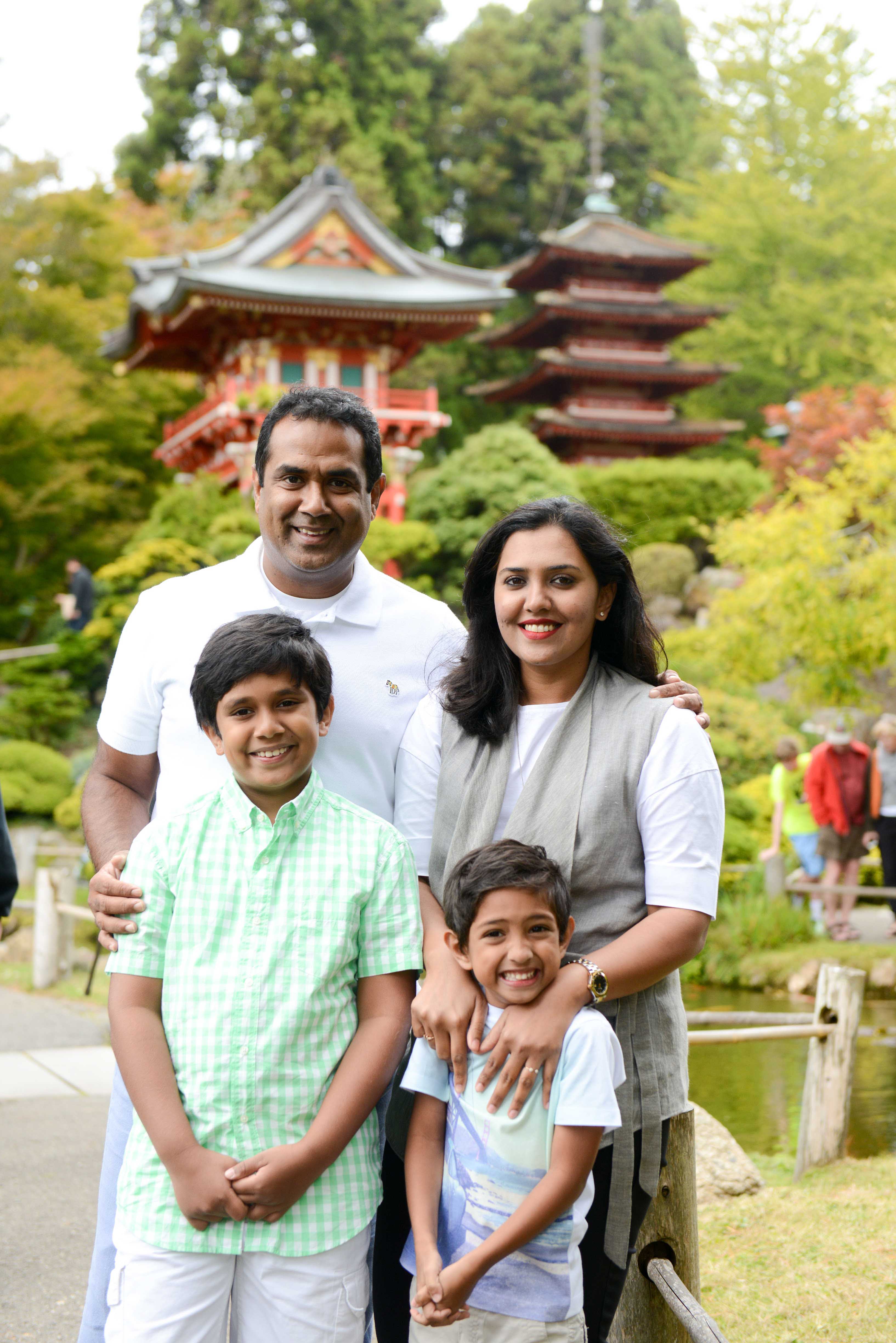 Family Photoshoot - The Rahmans Japanese Tea Garden, Golden Gate Park, San Francisco, CA 13